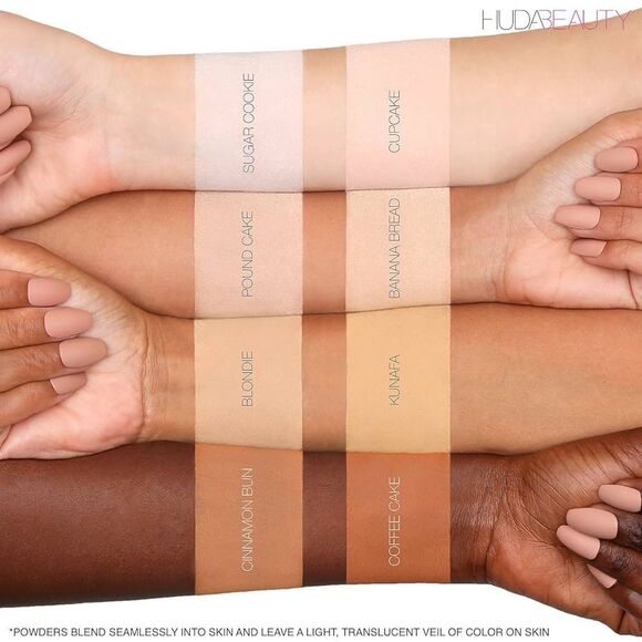 Huda Beauty Easy Bake Fragrance Free Loose Baking & Setting Powder - Pound Cake - Picture 3 of 4